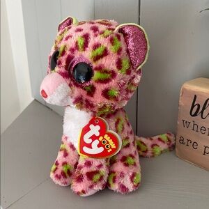 NEW🌈 Ty Beanie Boos Cheetah Cat Plush